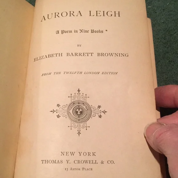 “Aurora Leigh” A Poem in Nine Books 1883 - Picture 3 of 6